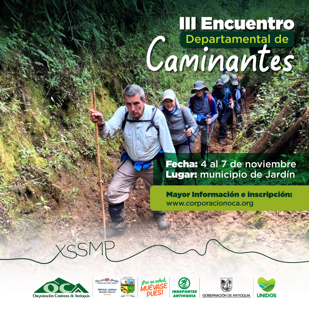 Encuentro de caminantes Jard&iacute;n